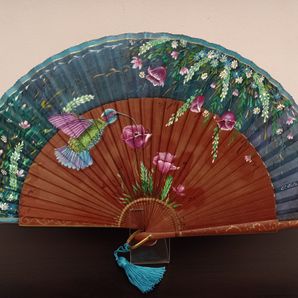 abanico pintado colibri