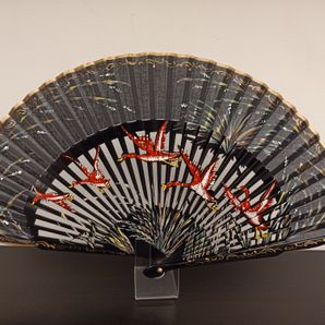 abanico pintado patos