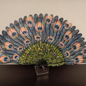 abanico pavo real