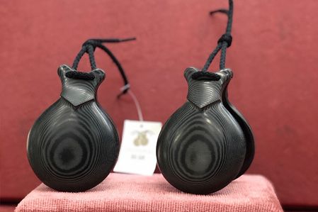 castañuelas tela negra