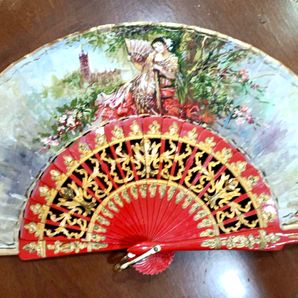 abanicos pintados 