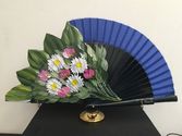 abanico con flores